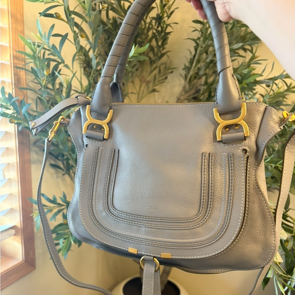 Chloe Marcie Medium leather Satchel